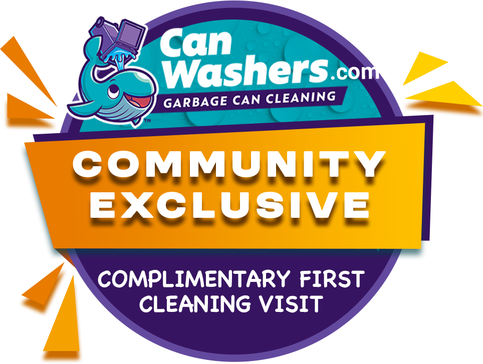CanWashers promotional badge: complimentary first cleaning visit